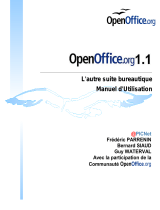 OPEN OFFICE OPEN OFFICE 1.1 Le manuel du propriétaire