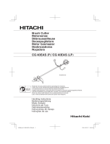 Hitachi CG 40EAS (P) Handling Instructions Manual