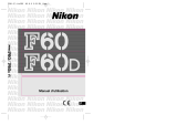 Nikon F60 Le manuel du propriétaire