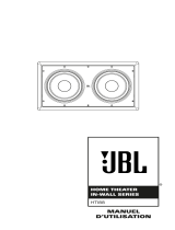 JBL HTI88 (120V) Le manuel du propriétaire