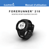 Garmin Forerunner® 210 Manuel utilisateur