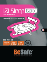 BESAFE IZI SLEEP ISOFIX Le manuel du propriétaire