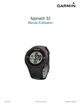 Garmin Approach S3 - GPS horloge Golf Manuel utilisateur