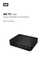 WD TV Live Le manuel du propriétaire