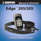 Garmin Edge® 305 with Heart Rate Monitor Manuel utilisateur