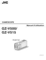 JVC GZ-V500GZ-V515 Le manuel du propriétaire