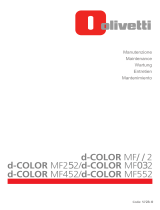 Olivetti d-Color MF222 - MF282 - MF362 - MF452 - MF552 Le manuel du propriétaire