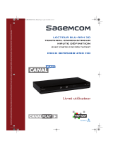 Sagem BPRSI88-250 HDPACK BPRSI88-250 HD TNTSAT Le manuel du propriétaire