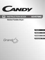 Candy GCV 570NC-S Le manuel du propriétaire
