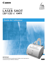 Canon Laser Shot LBP1120 Manuel utilisateur