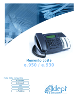 ADEPT TELECOM E.950 Le manuel du propriétaire