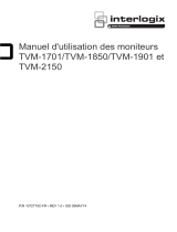 Interlogix TruVision LED Monitors (TVM-1701/1901/2150)  (French) Manuel utilisateur