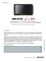 Archos 3G+ DE SFR Manuel utilisateur