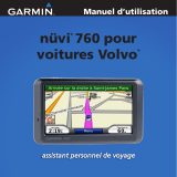 Garmin nüvi® 760 for Volvo Cars Manuel utilisateur