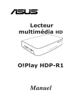 Asus O!Play HDP-R1 Le manuel du propriétaire