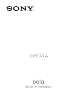Sony Ericsson Xperia Sola Le manuel du propriétaire