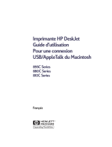 HP DESKJET 895C Le manuel du propriétaire