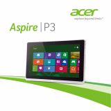 Acer ASPIRE P3-171-3322Y4G12AS Manuel utilisateur