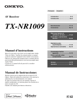 ONKYO TX-NR1009 Le manuel du propriétaire