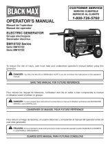 Black Max BM10722 Series Manuel utilisateur