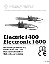 Husqvarna ELECTRONIC 1600 Le manuel du propriétaire