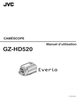 JVC GZ-HD520 Le manuel du propriétaire