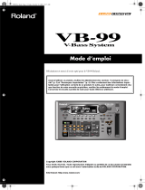 Roland VB-99 Le manuel du propriétaire