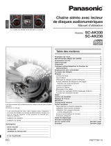 Panasonic SCAK230 Mode d'emploi