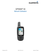 Garmin GPSMAP 64S Le manuel du propriétaire