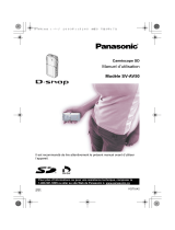 Panasonic SVAV50 Le manuel du propriétaire