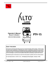 Alto PTV-15 Manuel utilisateur