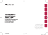 Pioneer AVH-X3700DAB Guide d'installation