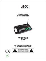 afx light W-DMX54 Le manuel du propriétaire