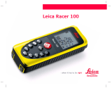 Leica RACER 100 Le manuel du propriétaire