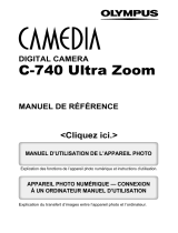 Olympus CAMEDIA C-740 Le manuel du propriétaire