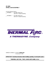 Thermal ArcSP-2001 Spool Gun Assembly