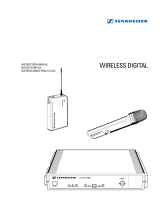 Sennheiser Wireless Digital Le manuel du propriétaire