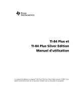 Texas Instruments TI84 PLUS Le manuel du propriétaire