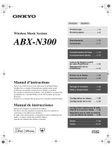 ONKYO ABX-N300 Le manuel du propriétaire