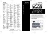 Edirol AudioCapture UA-700 Le manuel du propriétaire