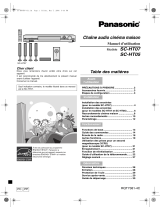 Panasonic SCHT05 Le manuel du propriétaire