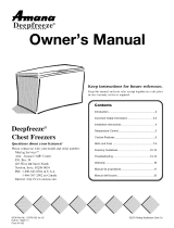 Maytag MQC2257BEW - 21.7 cu. Ft. Chest Freezer Le manuel du propriétaire