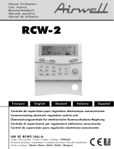 Airwell RCW-2 Manuel utilisateur