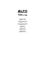 Alto Professional TMX160DFX Guide de démarrage rapide