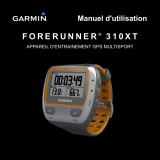 Garmin Forerunner® 310XT Manuel utilisateur