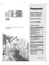 Panasonic SCPM29 Mode d'emploi