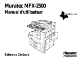 Muratec MFX-2500 Le manuel du propriétaire