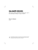 Gigabyte GA-945P-S3 Le manuel du propriétaire