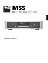 NAD M55 Le manuel du propriétaire