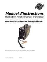 Prest-O-Lite ® 550 Plasma Cutter Manuel utilisateur